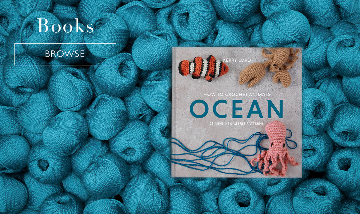 BOOKS crochet mini ocean animals learn kerry lord TOFT